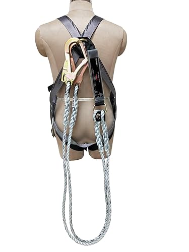 FULL BODY HARNESS WITH DOUBLE SHOCK LANYARD KI01(PN351) 2.0