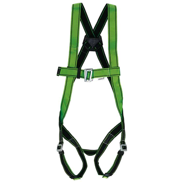 FULL BODY SAFETY HARNESS WITH ENERGY ABSORBING ECO4 LANYARD AND SCAFFOLDING HOOK