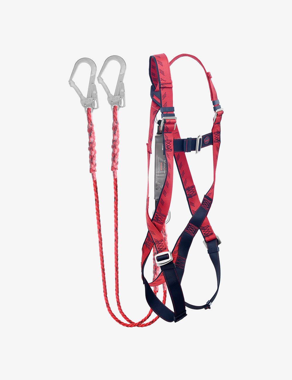 FULL BODY HARNESS WITH DOUBLE SHOCK LANYARD - PN16(PN351)(PP)(000_131)(2.0M) - 2